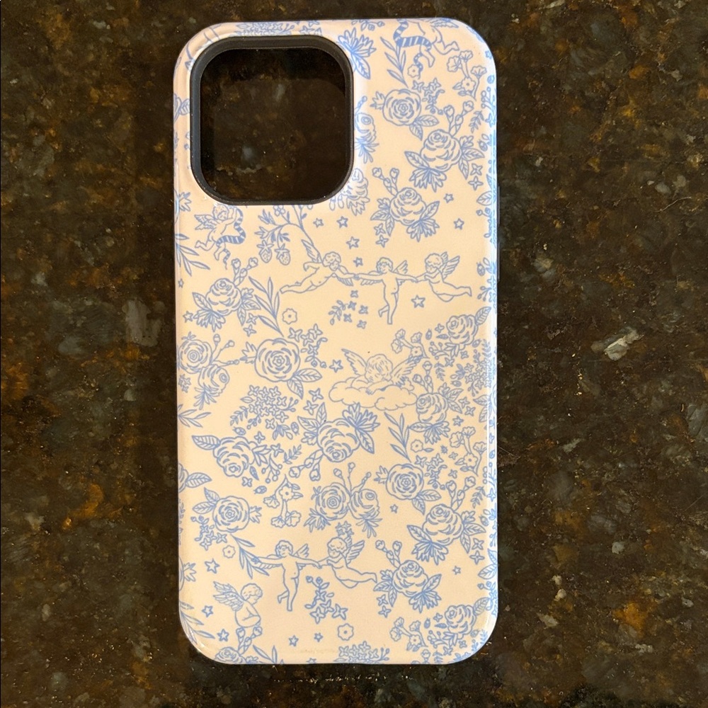 Floral Blue and White Phone Case